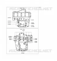 BOULON CARTER MOTEUR pour Kawasaki Z1000 2011