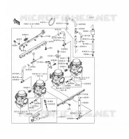 CARBURATEUR(ZRT10A 026677 ) pour Kawasaki ZEPHYR 1100 1994