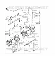 CARBURATEUR(ZRT10A 026677 ) pour Kawasaki ZEPHYR 1100 1995
