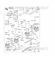 CARBURATEUR pour Kawasaki ZEPHYR 1995