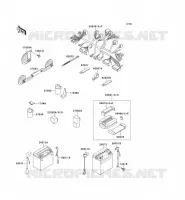 CHASSIS EQUIPMENT ELECTRIQUE pour Kawasaki ZEPHYR 1995