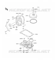 COUVERCLE RENIFLARD/CARTER D'HUILE pour Kawasaki ZEPHYR 1995
