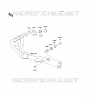 &Eacute;CHAPPEMENT pour Kawasaki ZEPHYR 1995