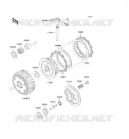 EMBRAYAGE pour Kawasaki ZEPHYR 1995