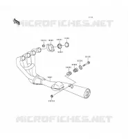 &Eacute;CHAPPEMENT pour Kawasaki ZEPHYR 1996