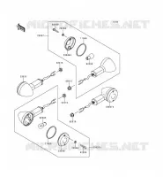 CLIGNOTANTS pour Kawasaki ZEPHYR 1997