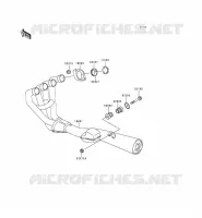 &Eacute;CHAPPEMENT pour Kawasaki ZEPHYR 1997