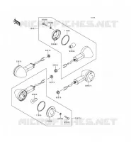CLIGNOTANTS pour Kawasaki ZEPHYR 1997