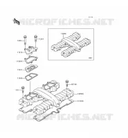 COUVRE CULASSE pour Kawasaki ZEPHYR 1997