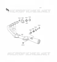 &Eacute;CHAPPEMENT pour Kawasaki ZEPHYR 1997
