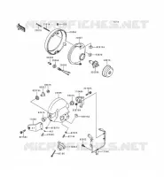 OPTIQUE(S) pour Kawasaki ZEPHYR 1997