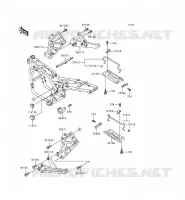 SUPPORT BATTERIE pour Kawasaki ZEPHYR 1997