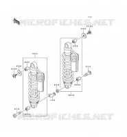 SUSPENSION/AMORTISSEUR pour Kawasaki ZEPHYR 1997
