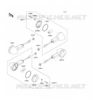 CLIGNOTANTS pour Kawasaki ZEPHYR 750 1997