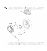 G&Eacute;N&Eacute;RATEUR pour Kawasaki ZEPHYR 750 1997