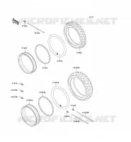 PNEUS pour Kawasaki ZEPHYR 750 1997