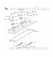 COUVRE CULASSE pour Kawasaki Z750 2004