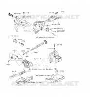 INJECTION CARBURANT pour Kawasaki Z750 2004