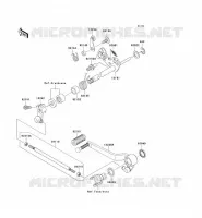 SELECTEUR pour Kawasaki Z750 2004