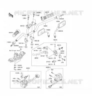 GUIDON  750 kawasaki-moto 2004 Z750 F_09