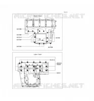 BOULON CARTER MOTEUR pour Kawasaki Z750S 2005