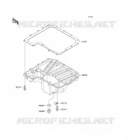 CARTER INFERIEUR pour Kawasaki Z750S 2005