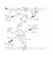 CLIGNOTANTS pour Kawasaki Z750S 2005