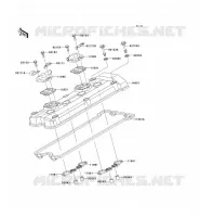 COUVRE CULASSE pour Kawasaki Z750S 2005