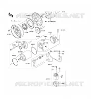 D&Eacute;MARREUR pour Kawasaki Z750S 2005
