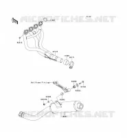 &Eacute;CHAPPEMENT pour Kawasaki Z750S 2005