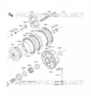 EMBRAYAGE pour Kawasaki Z750S 2005