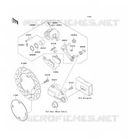 FREIN ARRIERE pour Kawasaki Z750S 2005