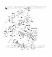 POMPE A HUILE/FILTRE &Agrave; HUILE pour Kawasaki Z750S 2005
