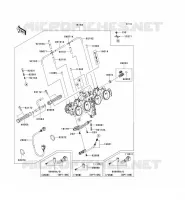 CARBU pour Kawasaki Z750 2008
