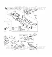 CHASSIS EQUIPMENT ELECTRIQUE pour Kawasaki Z750 2008