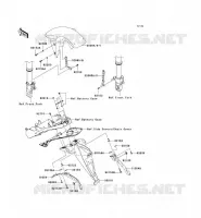 GARDE BOUE pour Kawasaki Z750 2008