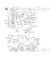 MAITRE CYLINDRE AV pour Kawasaki Z750 2008
