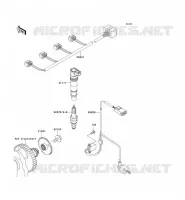 SYSTEME D&acute;ALLUMAGE pour Kawasaki Z750 2008