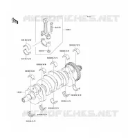VILEBREQUIN pour Kawasaki Z750 2008