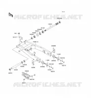 BRAS OSCILLANT pour Kawasaki Z750 2010