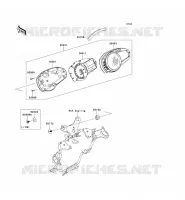 COMPTEURS pour Kawasaki Z750 2010