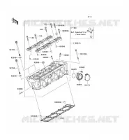 CULASSE pour Kawasaki Z750 2010