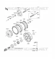 EMBRAYAGE pour Kawasaki Z750 2010