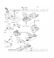 INJECTION CARBURANT pour Kawasaki Z750 2010