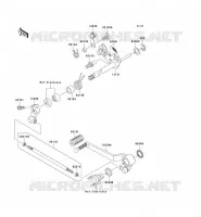 SELECTEUR pour Kawasaki Z750 2010