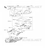 SELLE pour Kawasaki Z750 2010