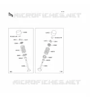 SOUPAPE pour Kawasaki Z750 2010