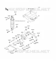 SUSPENSION pour Kawasaki Z750 2010