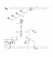 SYSTEME D&acute;ALLUMAGE pour Kawasaki Z750 2010