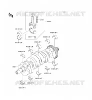 VILEBREQUIN pour Kawasaki Z750 2010